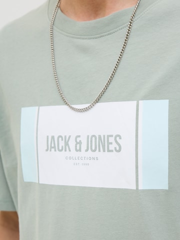JACK & JONES Tričko 'JJHAYATO' - Zelená