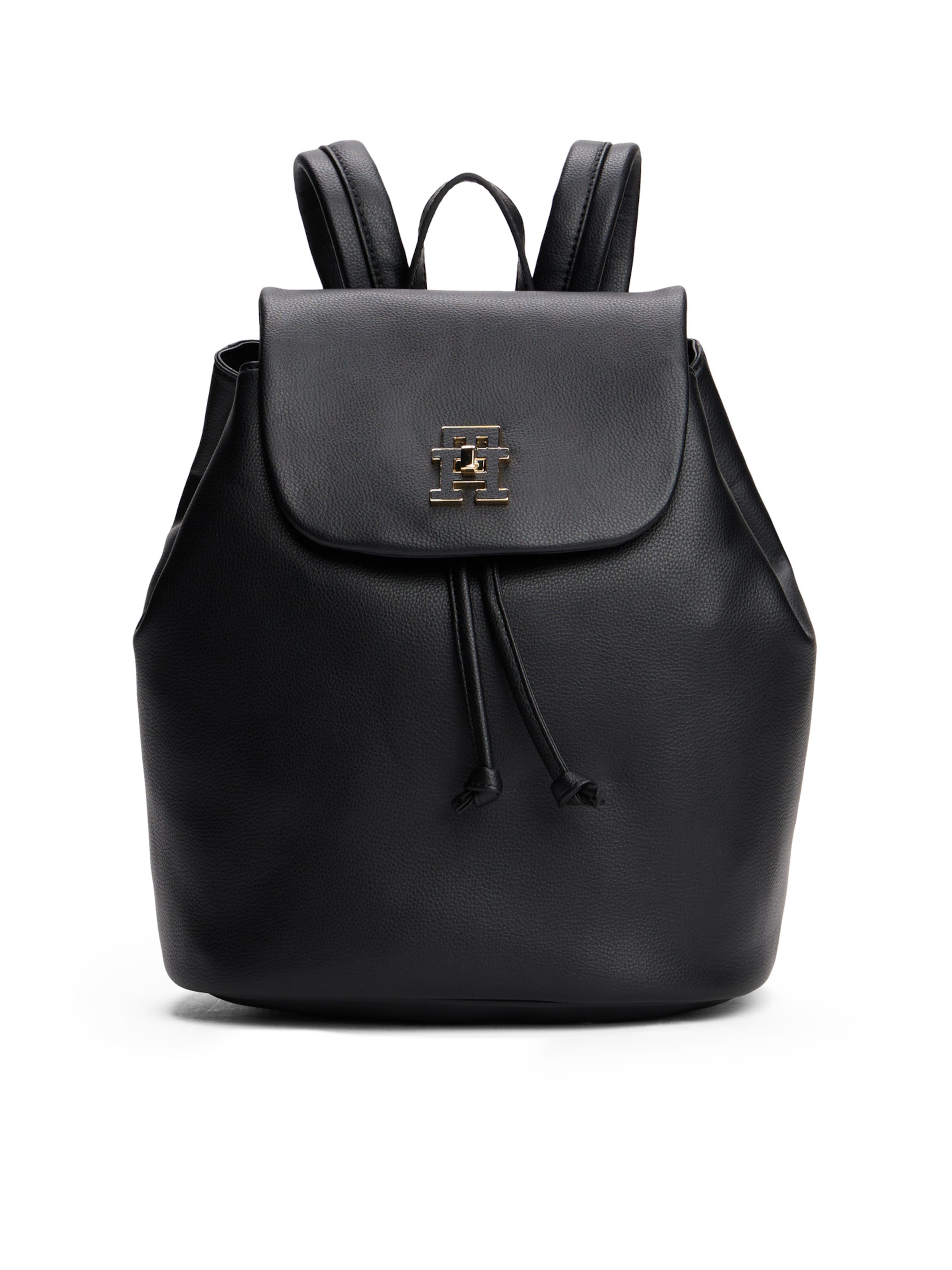 Rucsac de la TOMMY HILFIGER pe negru: față