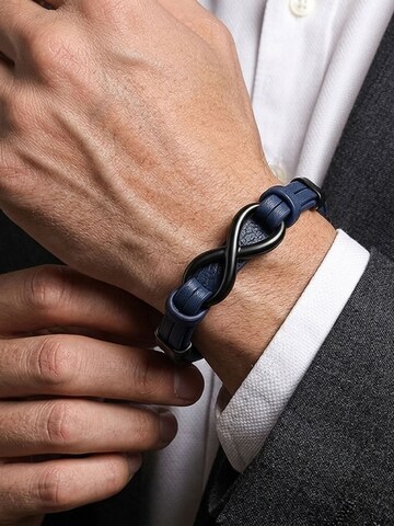 UNIQAL Armband 'INFINITY' in Blauw