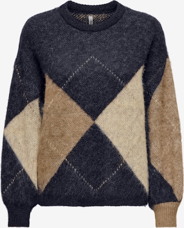 mėlyna ONLY Megztinis 'ONLNOEME': priekis