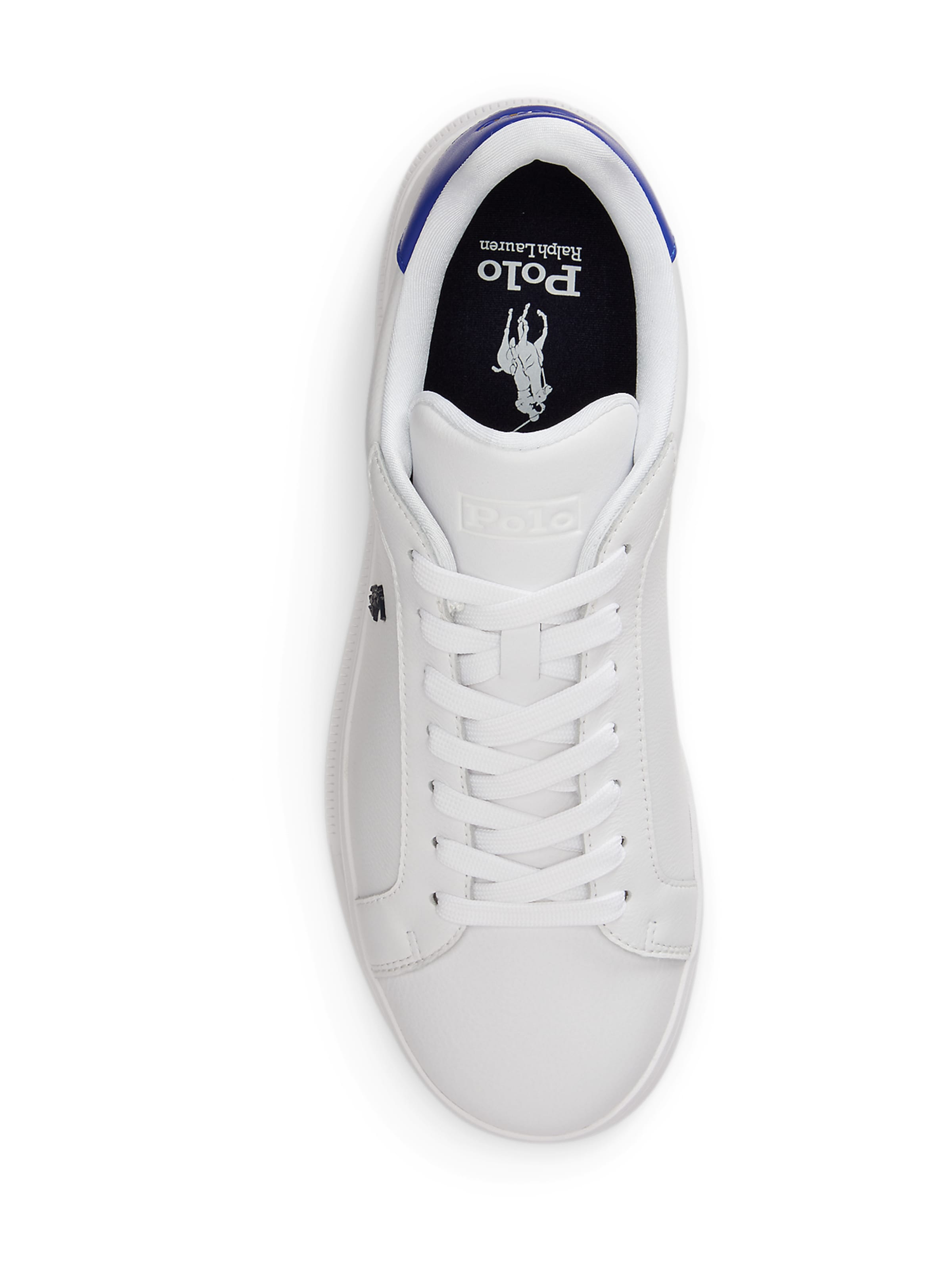 Baskets basses 'HRT CRT II' Polo Ralph Lauren en blanc