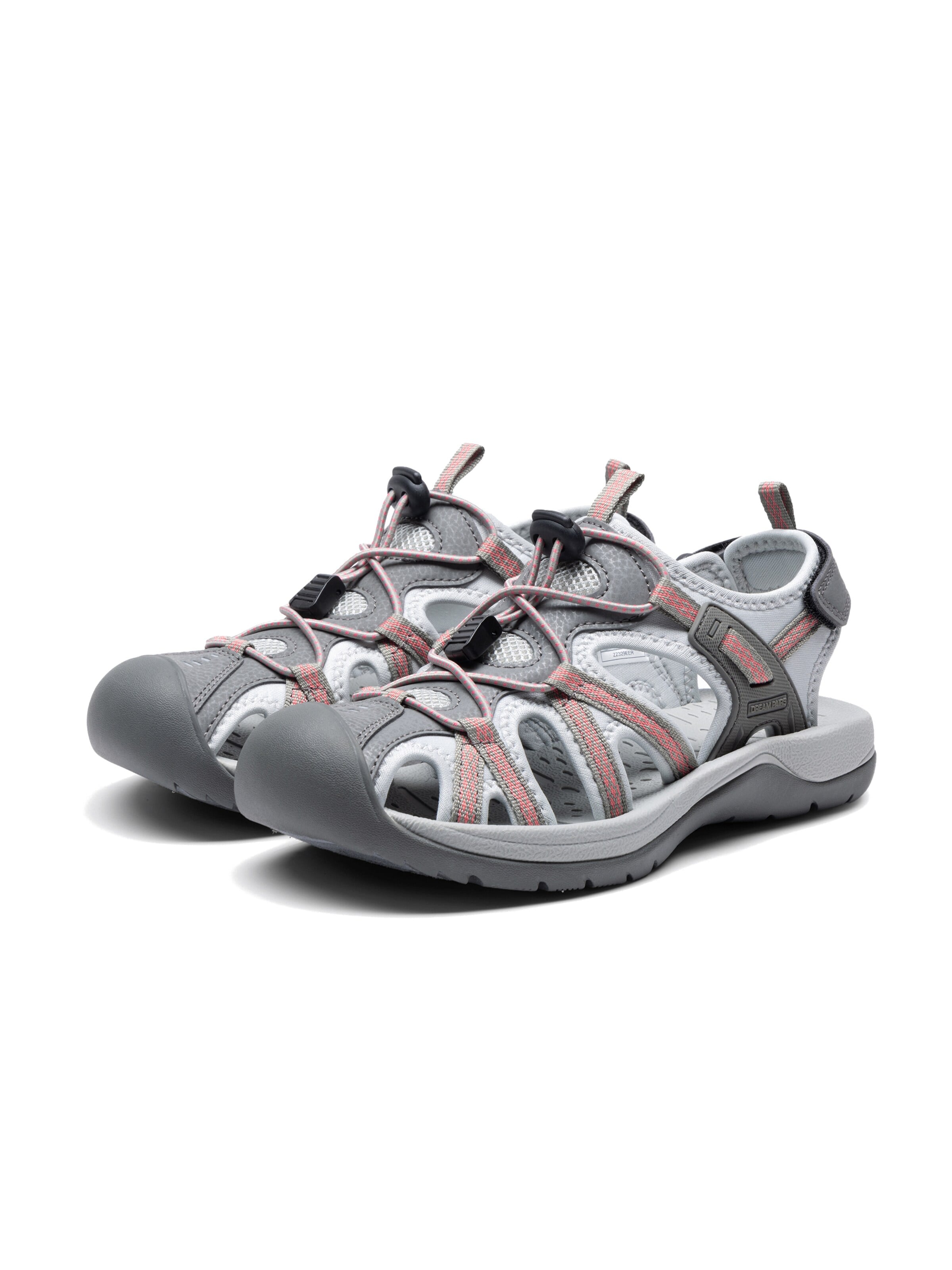Dream Pairs T-bar sandals in Grey: front