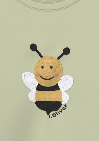 T-Shirt s.Oliver en vert