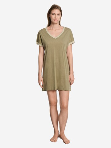 Hanro Nachthemd 'Laura' in Grün