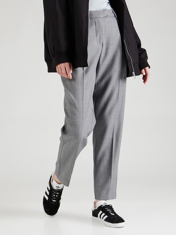 Regular Pantalon à pince 'Bardene' MSCH COPENHAGEN en gris : devant