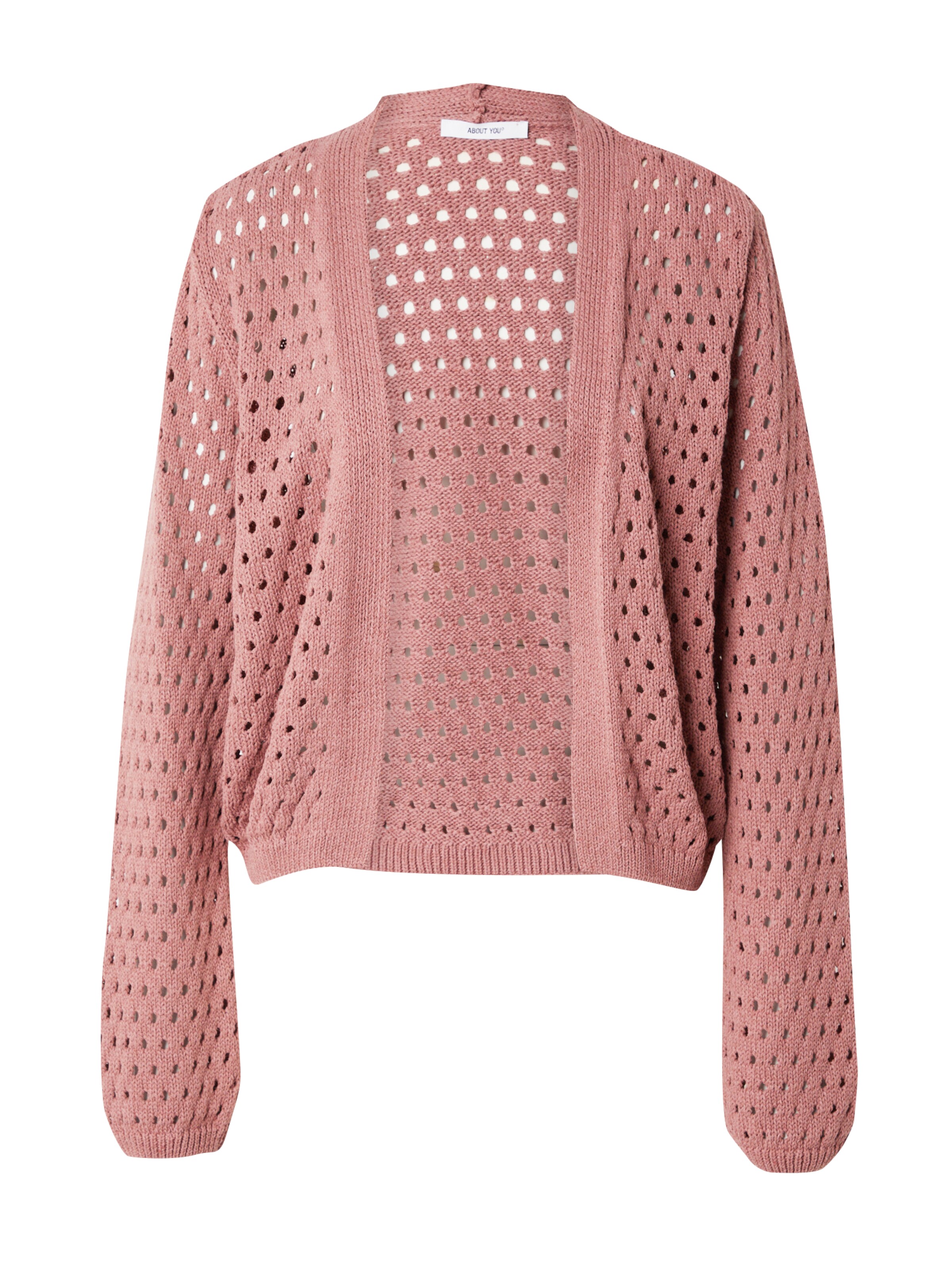 rozā ABOUT YOU Adīta jaka 'Celina': no priekšpuses