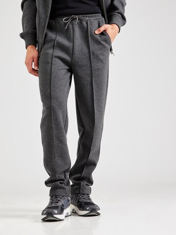 ABOUT YOU x Kevin Trapp Tapered Pants 'Manuel' in Grey: front