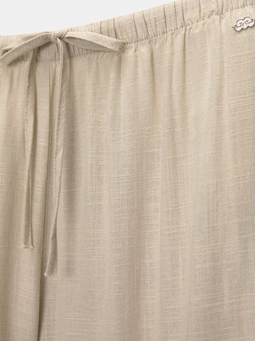 Wide leg Pantaloni di Pull&Bear in grigio