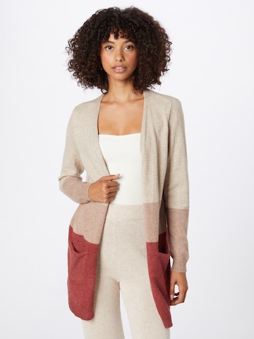 Cardigan 'Queen' ONLY en marron : devant