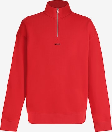 Sweat-shirt 'Durty244' HUGO en rouge : devant