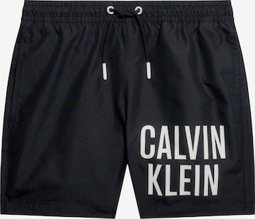 juoda Calvin Klein Swimwear Maudymosi trumpikės 'Intense Power': priekis