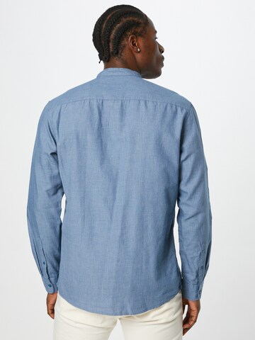 ESPRIT Regular fit Button Up Shirt in Blue