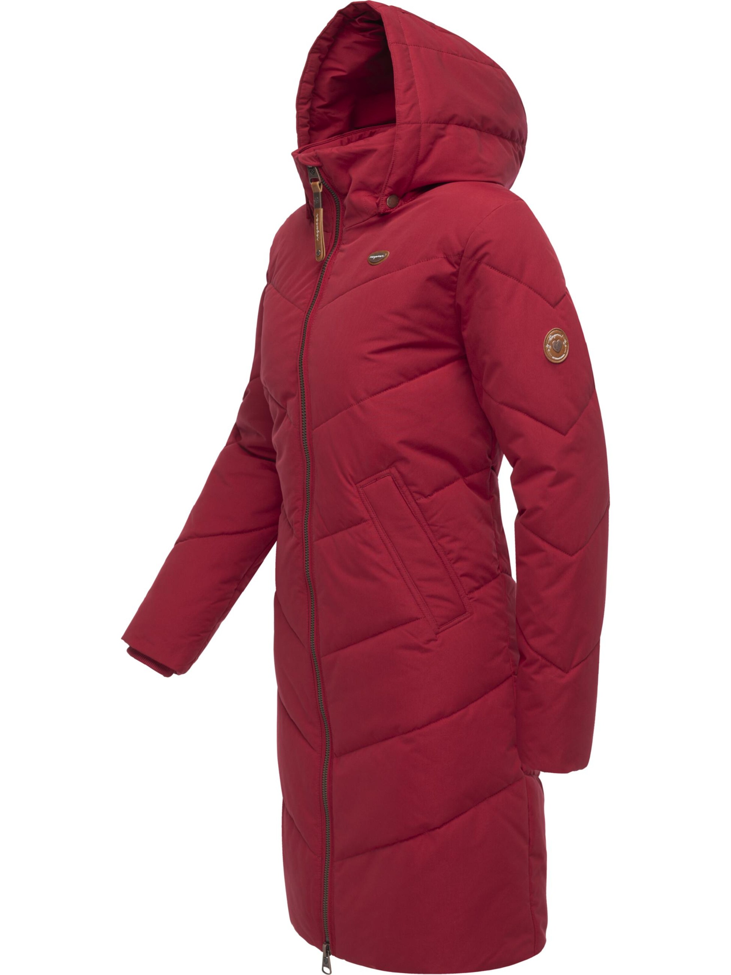 Ragwear Wintermantel 'Rebelka' in Rood