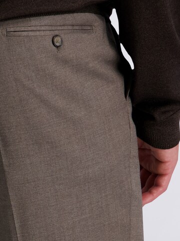 PIERRE CARDIN Regular Broek 'Ryan' in Bruin