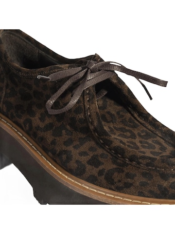 Desa - Mocasines en marrón