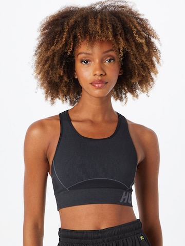 Bustier Soutien-gorge de sport 'Christel' Hummel en noir : devant