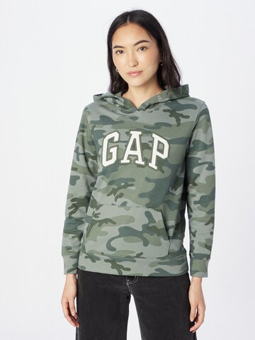 GAP - Sudadera 'NOVELTY FILL' en verde: frente