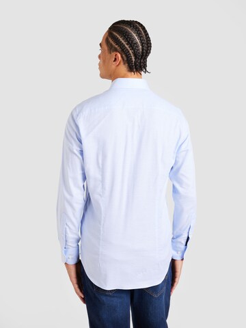 TOMMY HILFIGER Slim fit Button Up Shirt in Blue
