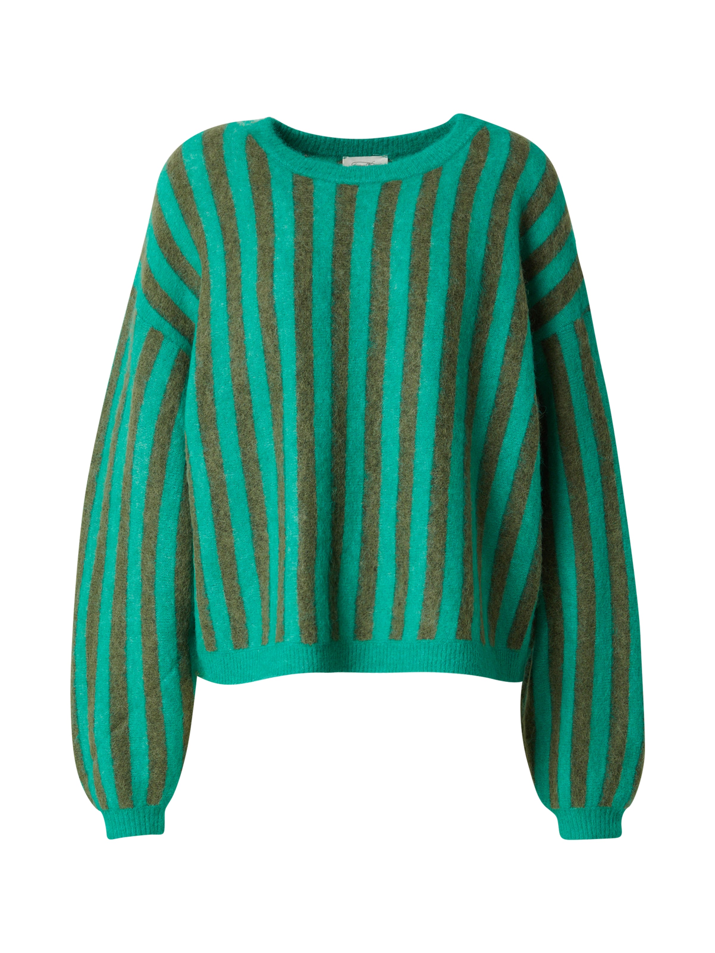 AMERICAN VINTAGE Свитер 'NENYBAY' в Зеленый: спереди