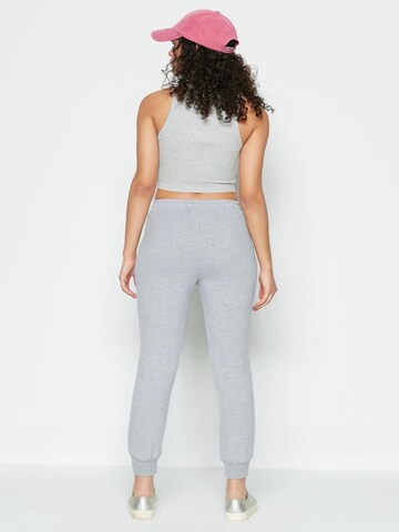 C&City Tapered Trousers in Grey