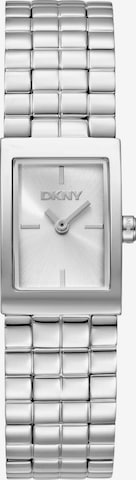 DKNY Analoguhr in Silber: Vorderseite