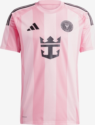 ADIDAS PERFORMANCE - Camiseta de fútbol 'Inter Miami CF 25/26 Home' en rosa: frente