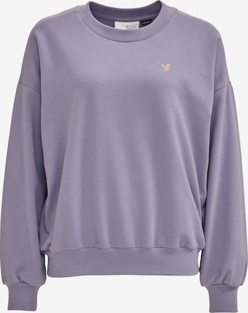 mazine Sweatshirt 'Kuna' in Purple: front