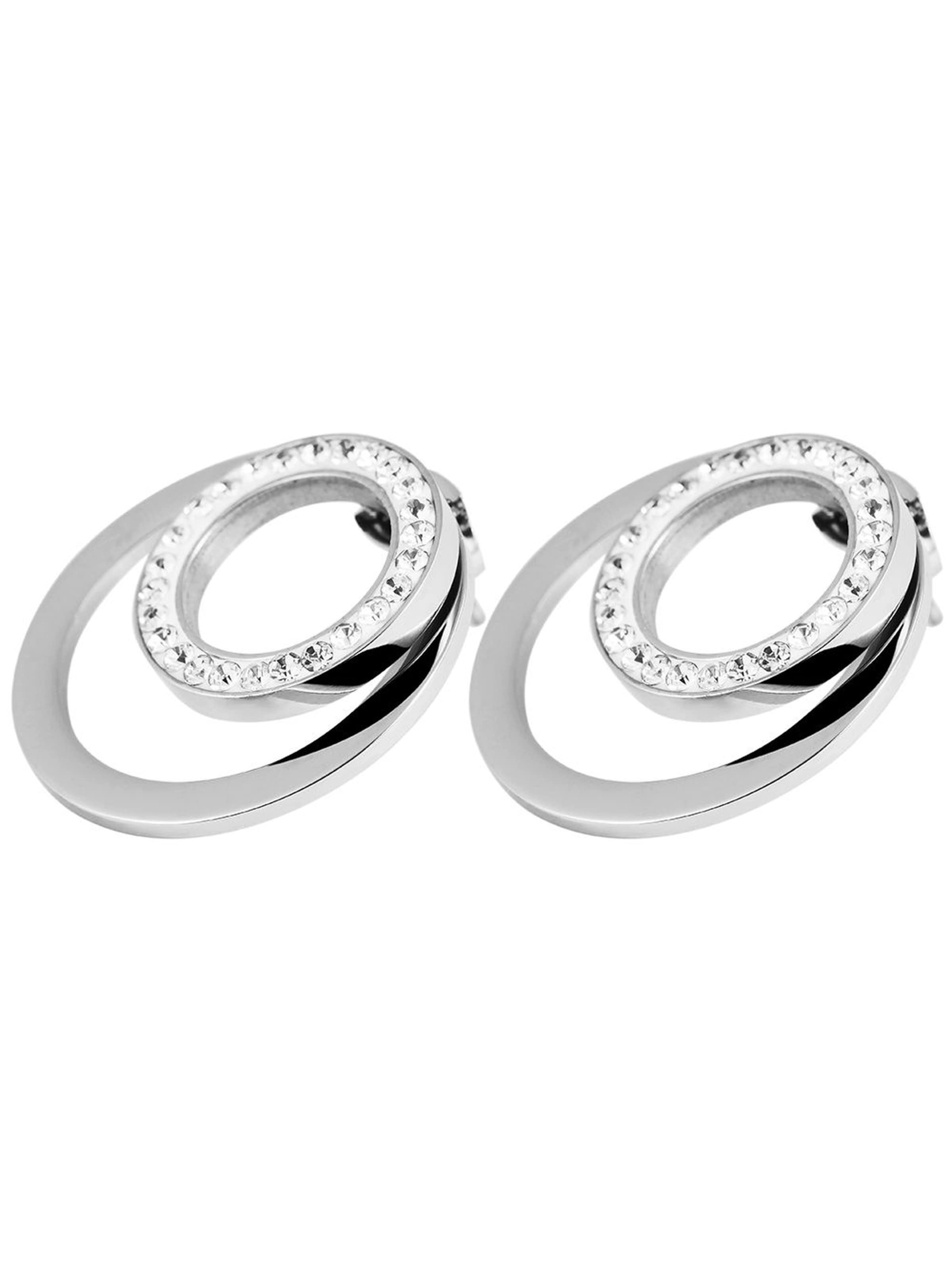 Akzent Earrings 'Elvy, langlebig' in Silver