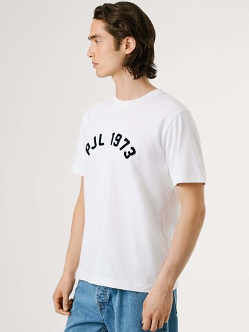 T-Shirt 'Maverick' Pepe Jeans en blanc