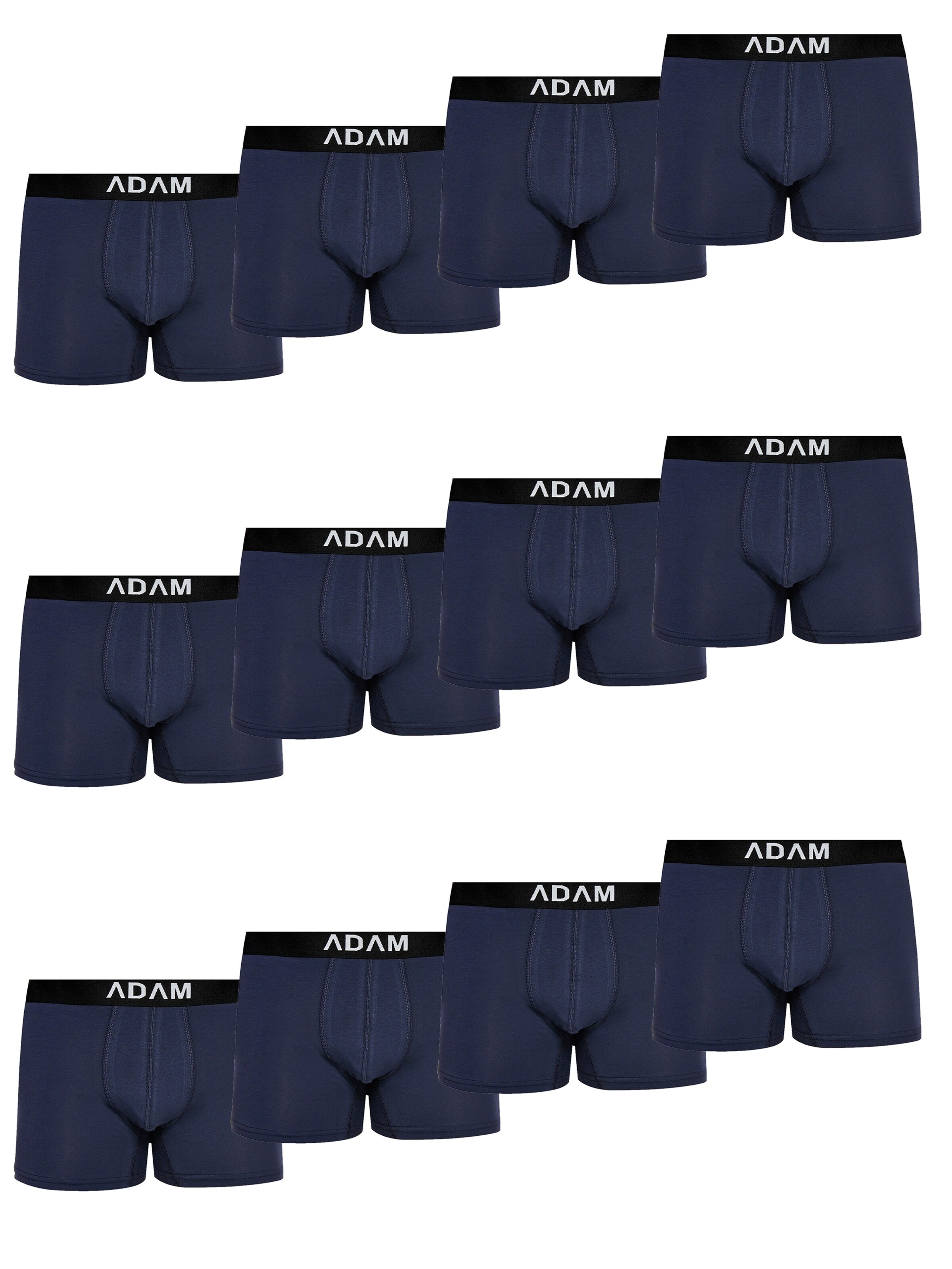 Adam Boxer shorts '12er Pack' in Blue: front