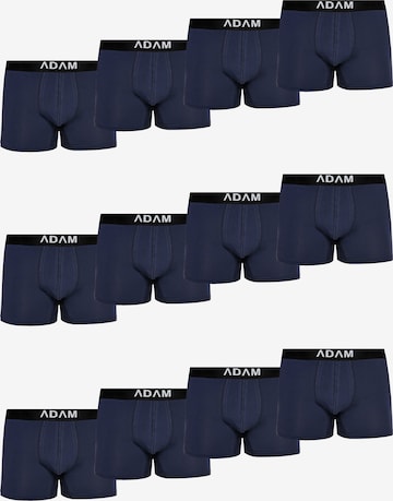 Adam Boxershorts '12er Pack' in Blau: Vorderseite
