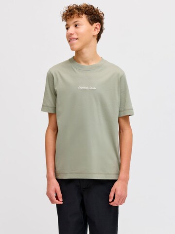 Jack & Jones Junior Shirt in Groen: voorkant