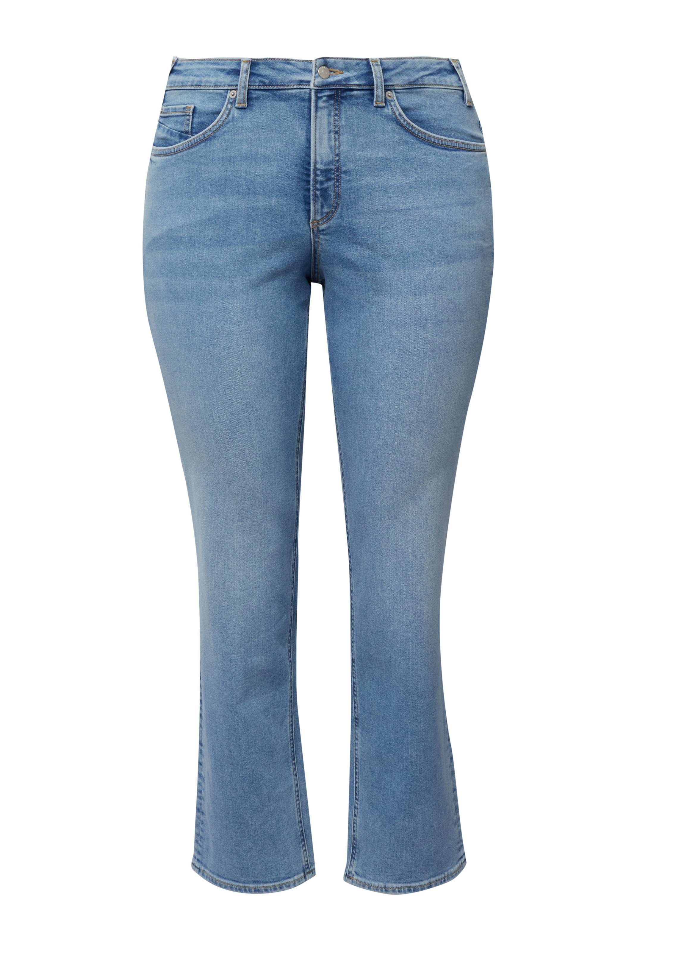 Regular Jean QS en bleu : devant