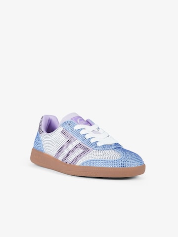 Sneaker bassa di Back70 in blu: frontale