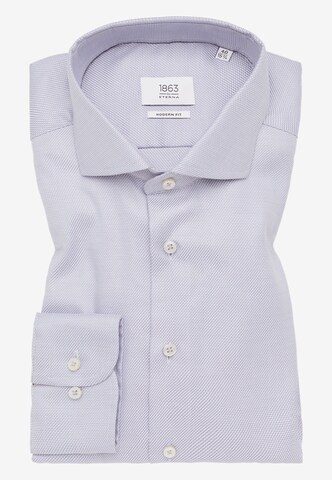 ETERNA Regular fit Zakelijk overhemd '1863' in Blauw