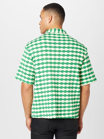 TOPMAN - Ajuste confortable Camisa en verde