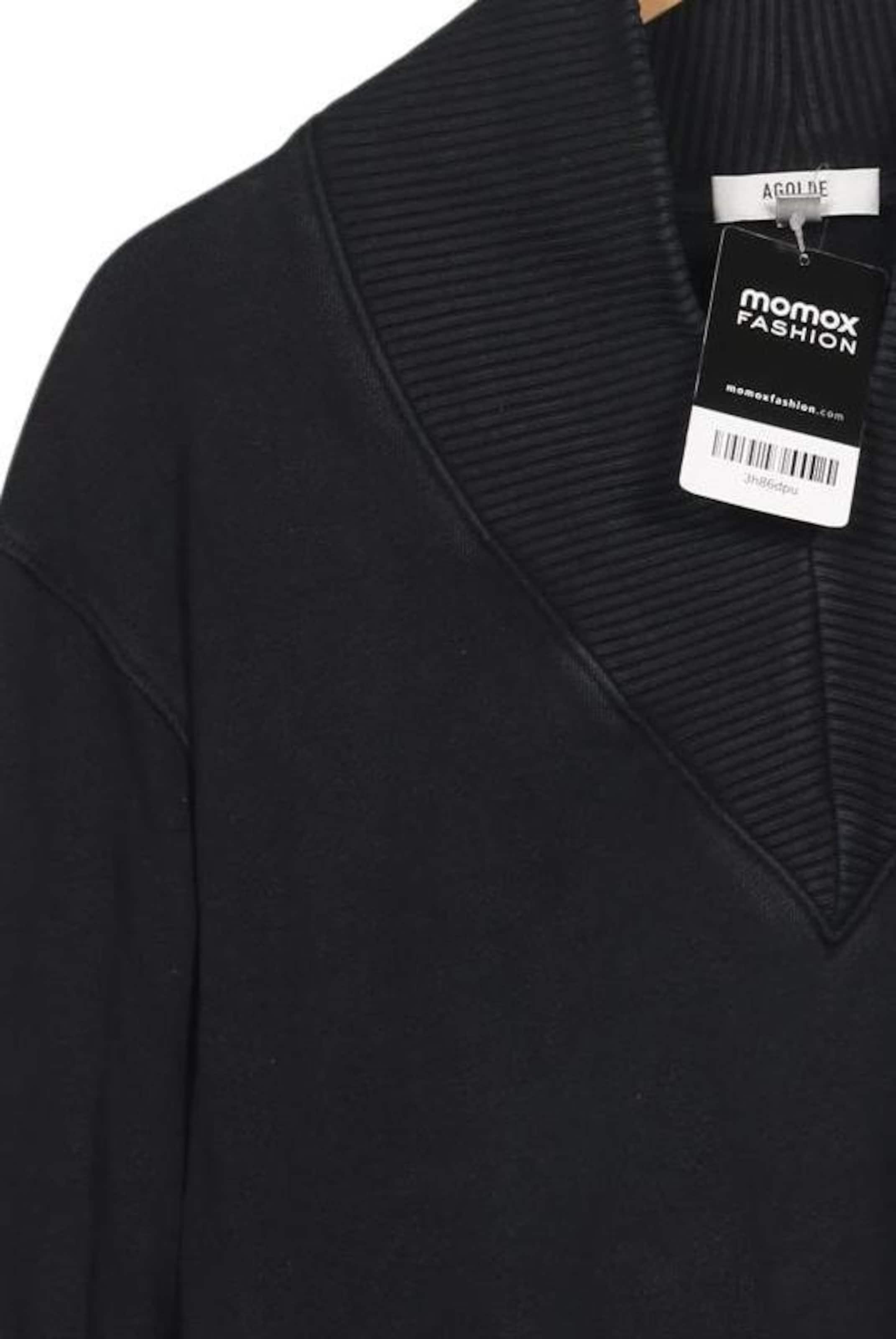 AGOLDE Sweatshirt & Zip-Up Hoodie in S in Black