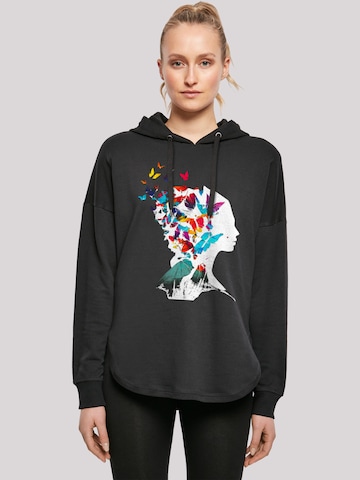 Sweat-shirt F4NT4STIC en noir : devant