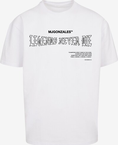 MJ Gonzales T-Shirt 'Legends Never Die' en bleu / rose / noir / blanc, Vue avec produit