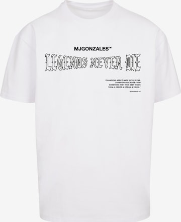 T-Shirt 'Legends Never Die' MJ Gonzales en blanc : devant