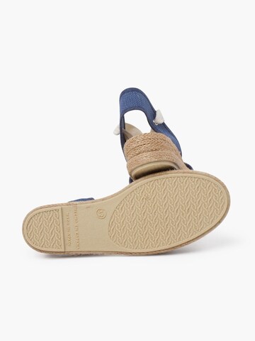 Pisamonas - Sandalias en azul