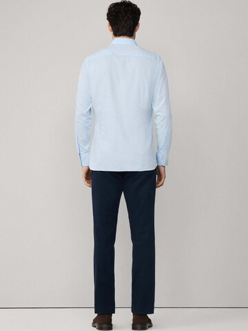 Coupe slim Chemise business Hackett London en bleu