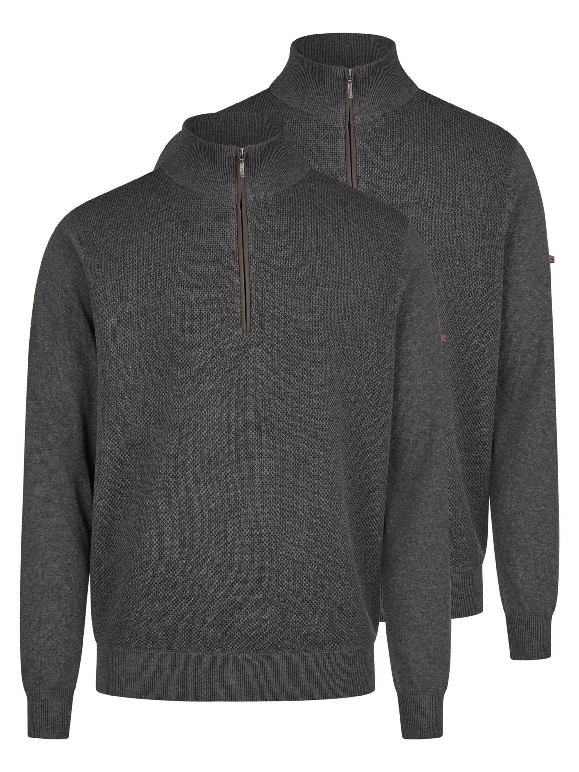 redmond Sweater 'Basic' in Grey: front