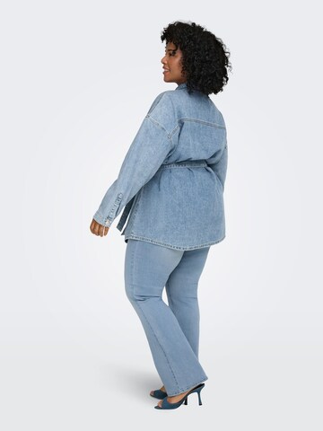 ONLY Carmakoma - Acampanado Vaquero 'CARThunder' en azul