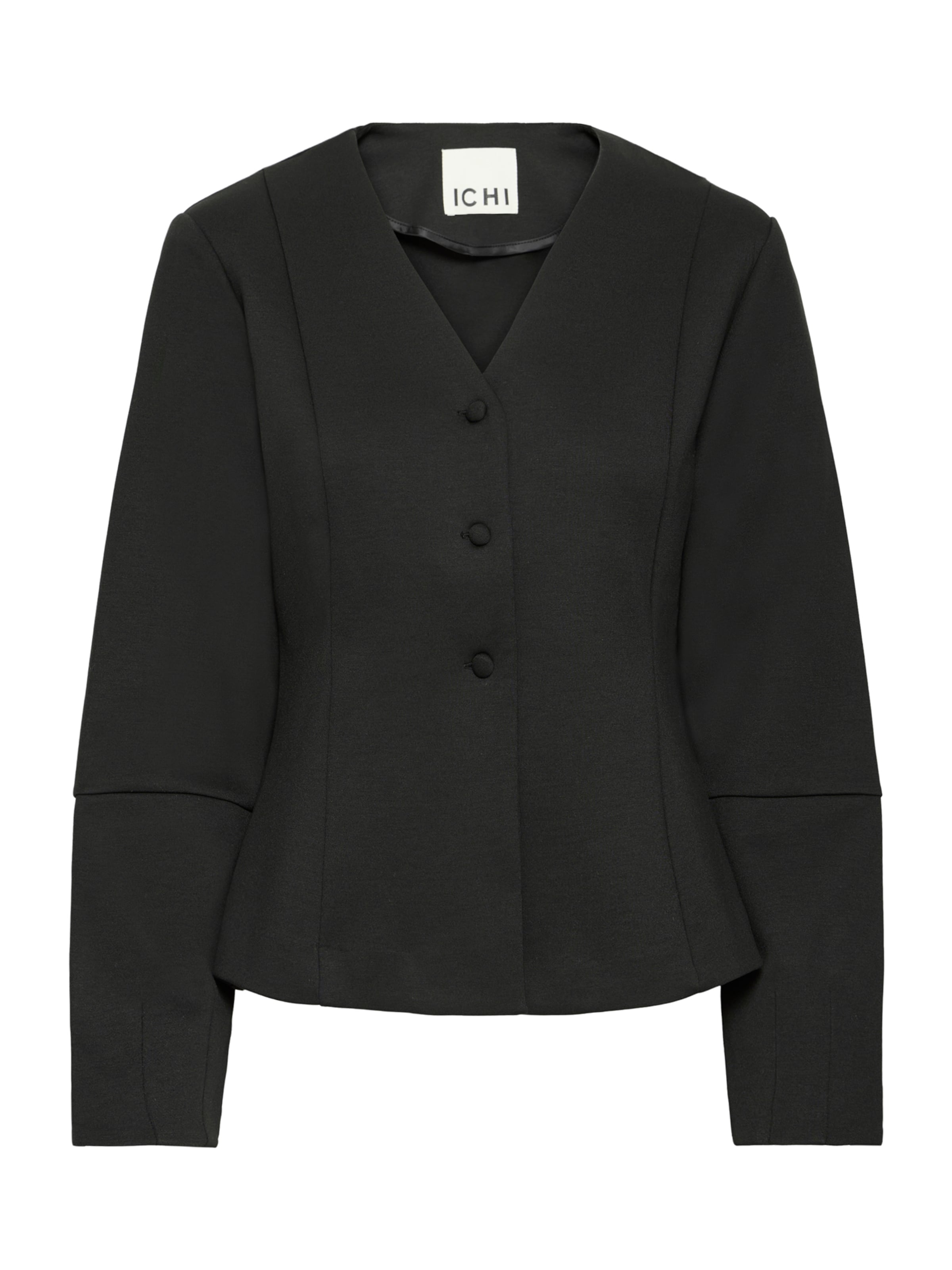 ICHI - Blazer 'IHKATE' en negro: frente