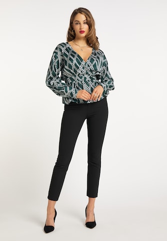 faina Blouse in Groen