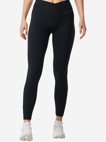 Skinny Pantalon de sport 'Core' SWEDEMOUNT en noir