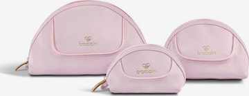 Trousse de maquillage 'Milly' Braccialini en rose : devant