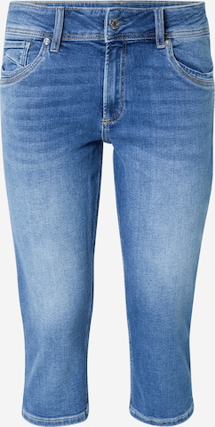 QS Slimfit Jeans 'Catie' in Blauw: voorkant