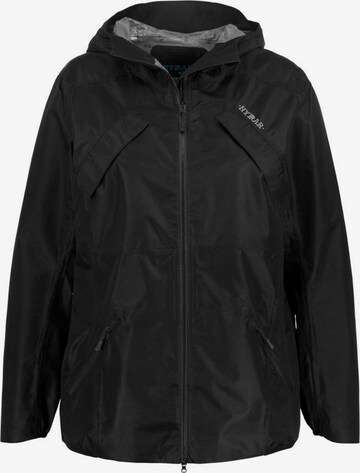 Ulla Popken Performance Jacket in Black: front